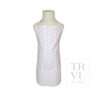 APRON - RIBBON FLORAL PINK *2PC PRE-PACK* - Aprons
