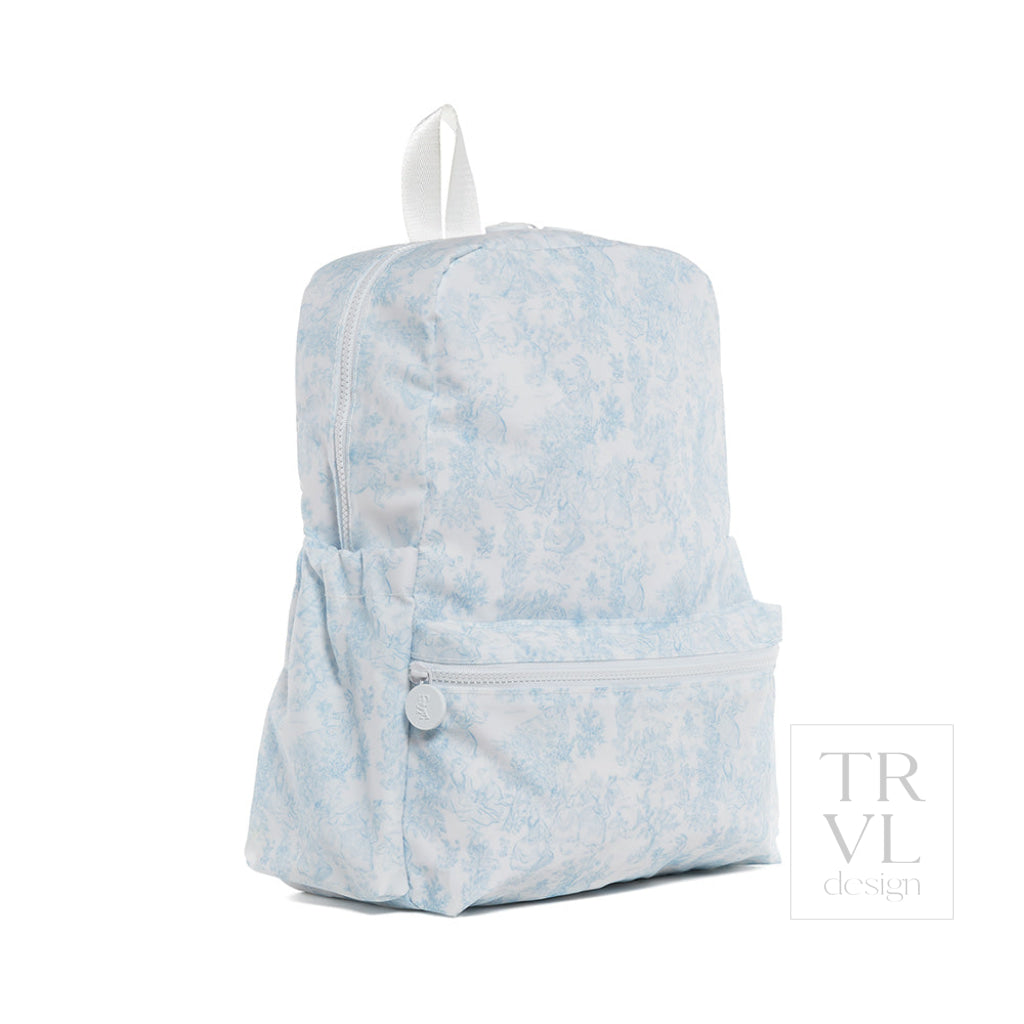 Backpacker - Backpack Bunny Toile Blue