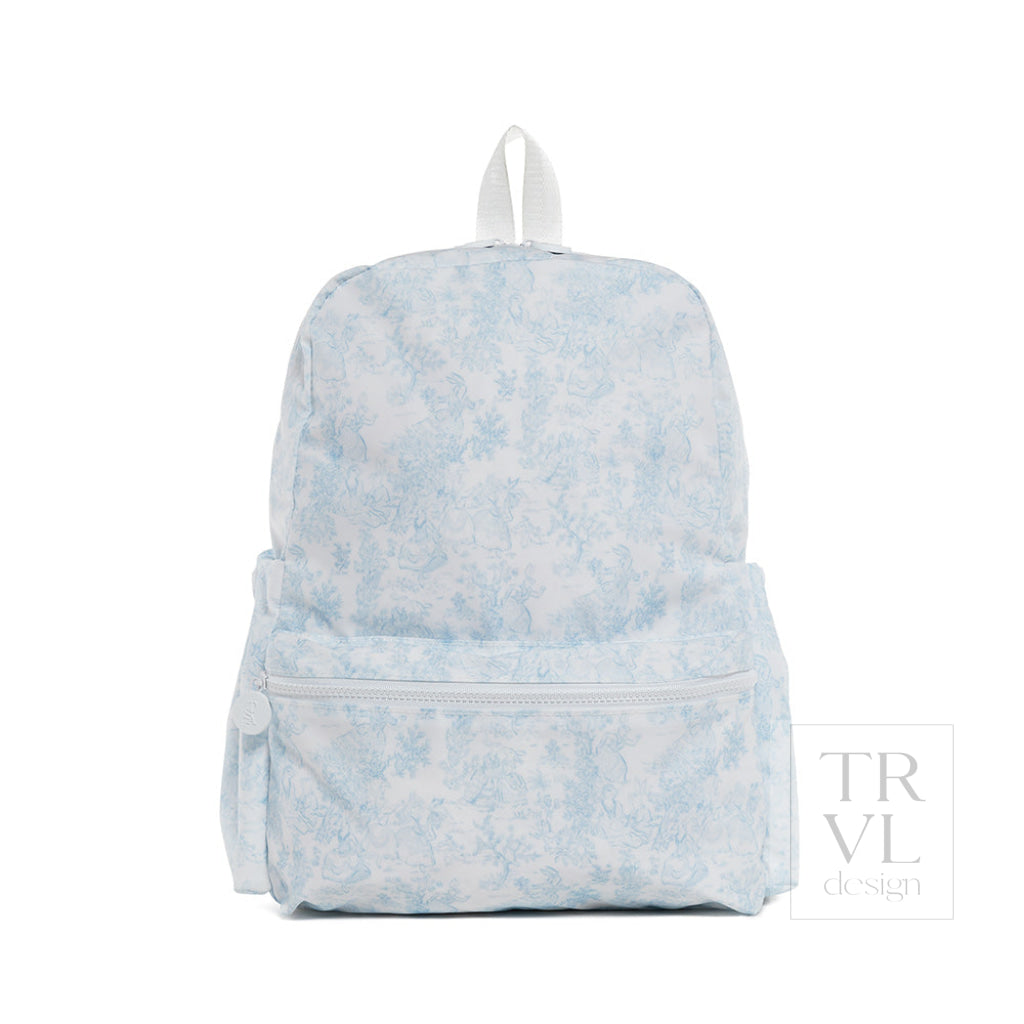 Backpacker - Backpack Bunny Toile Blue