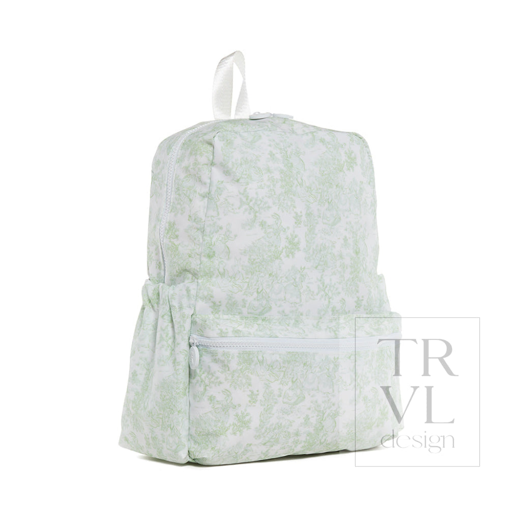 Backpacker - Backpack Bunny Toile Green