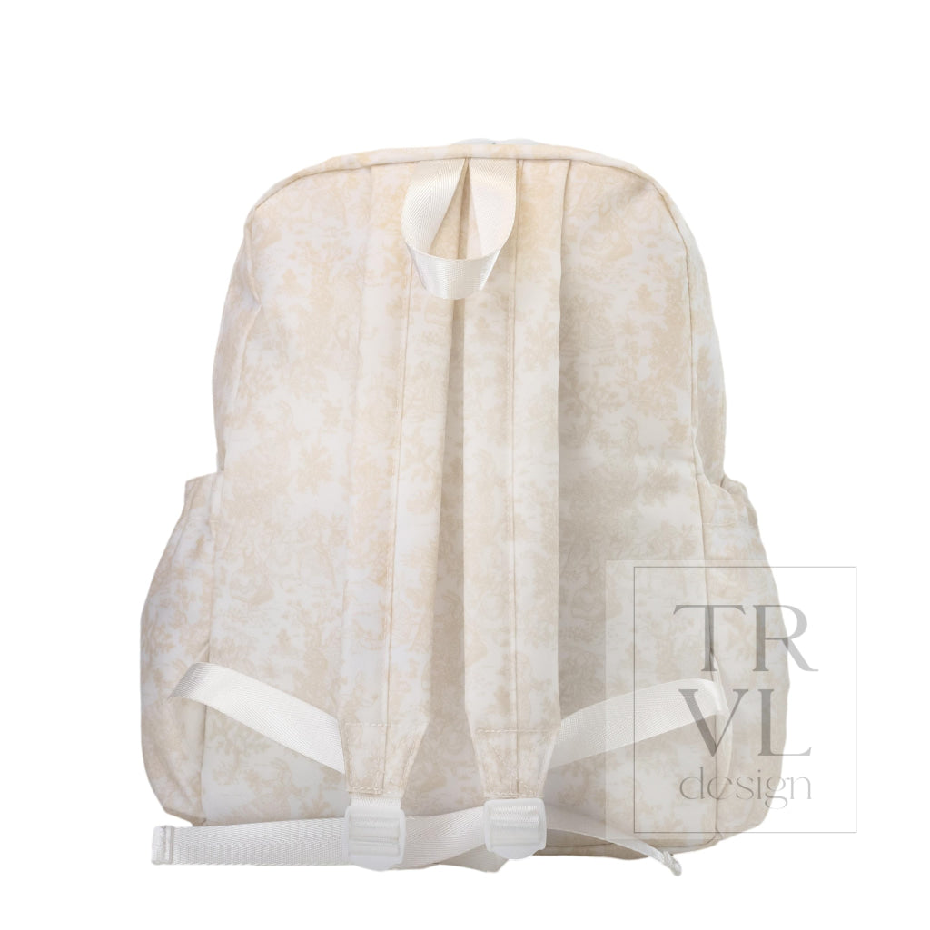 BACKPACKER - BACKPACK BUNNY TOILE SAND - Backpacks