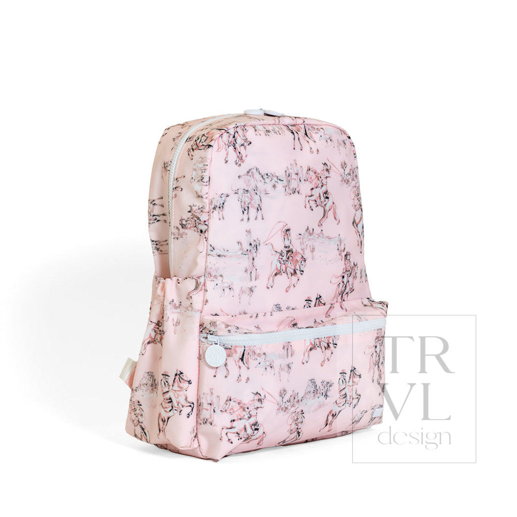BACKPACKER - BACKPACK COWGIRL TOILE - Backpacks