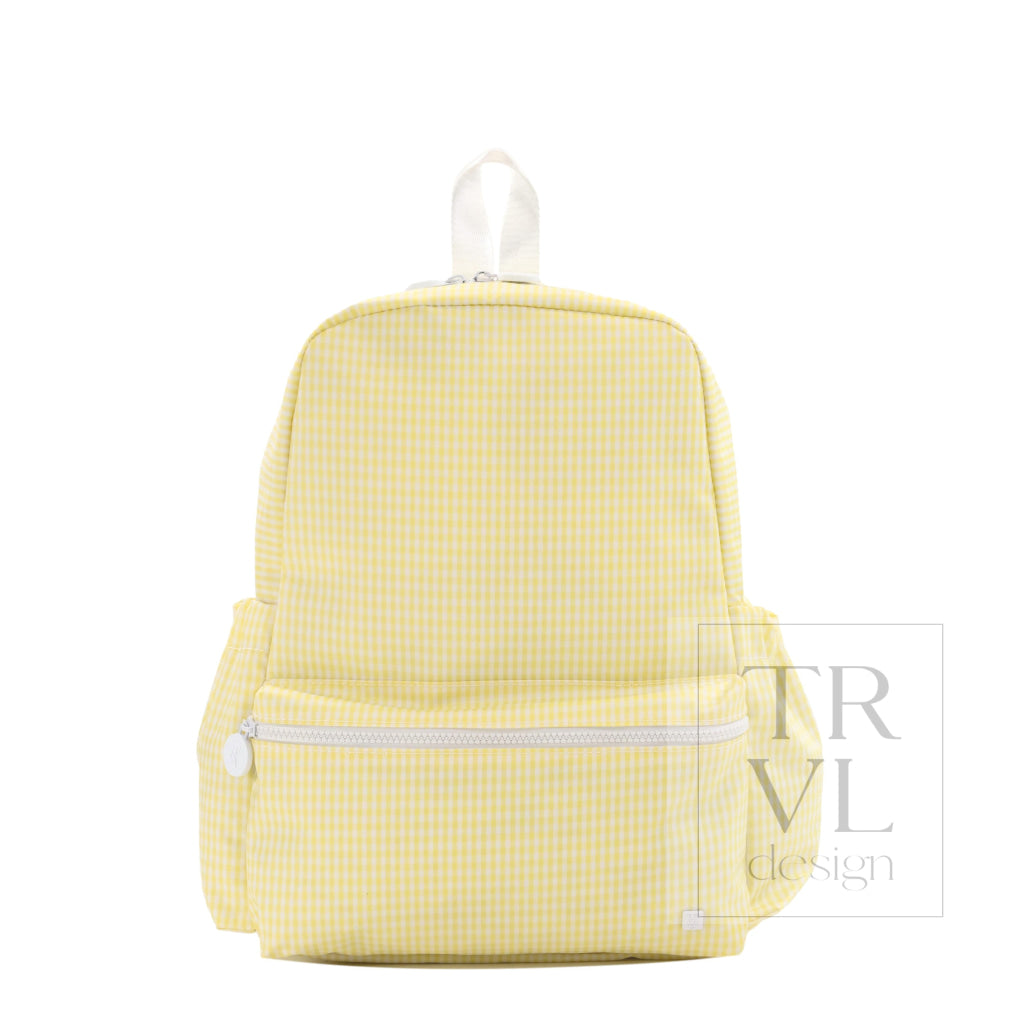 BACKPACKER - BACKPACK GINGHAM BUTTERCUP - Backpacks