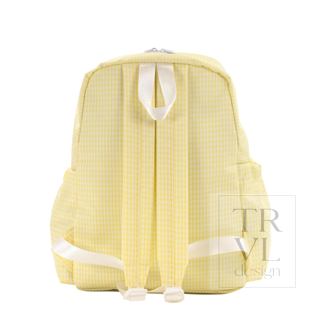 BACKPACKER - BACKPACK GINGHAM BUTTERCUP - Backpacks