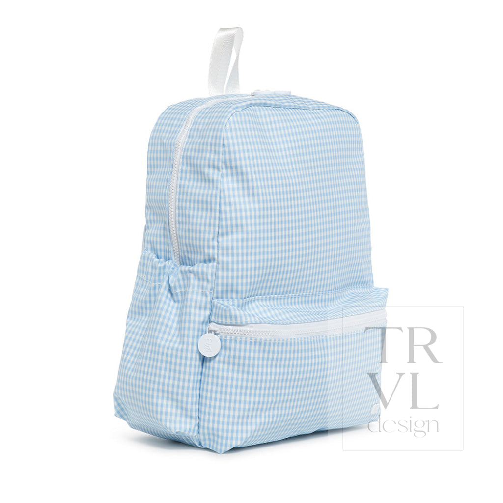 Backpacker - Backpack Gingham Mist Backpacks