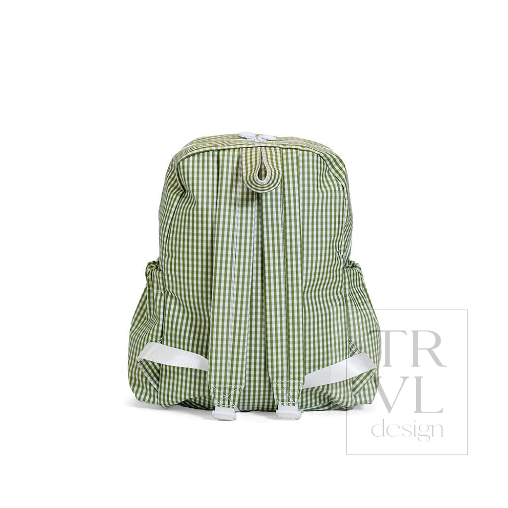 BACKPACKER - BACKPACK GINGHAM MOSS - Backpacks