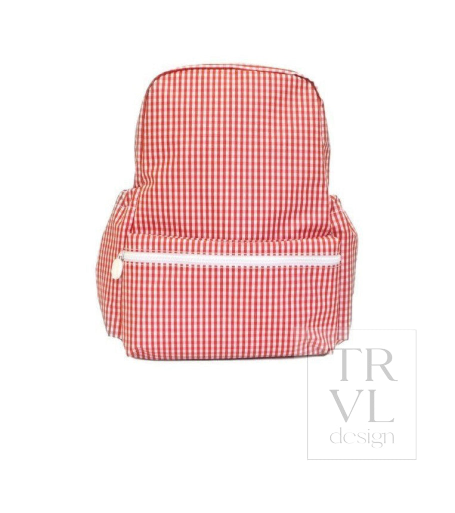 BACKPACKER - BACKPACK GINGHAM RED - Backpacks