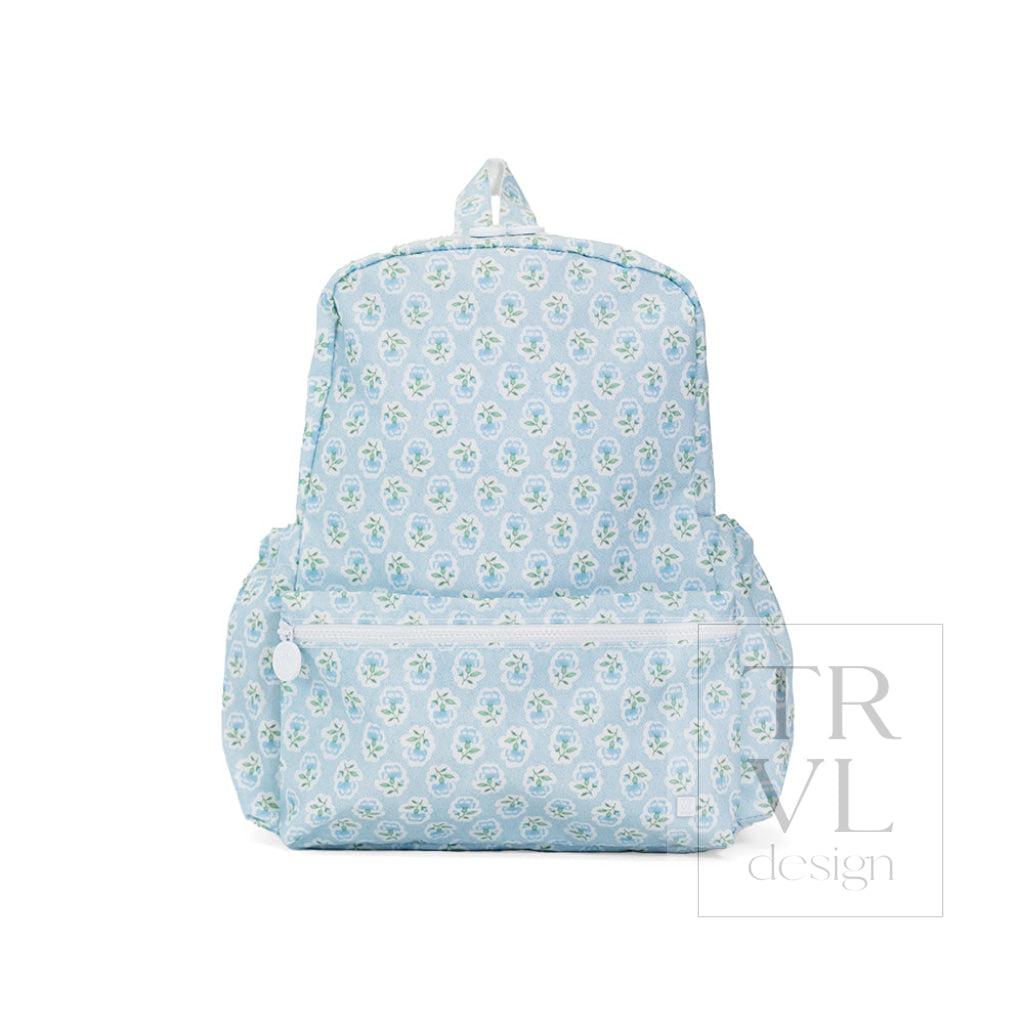 BACKPACKER - BACKPACK PETITE FLEUR BLUE - Backpacks