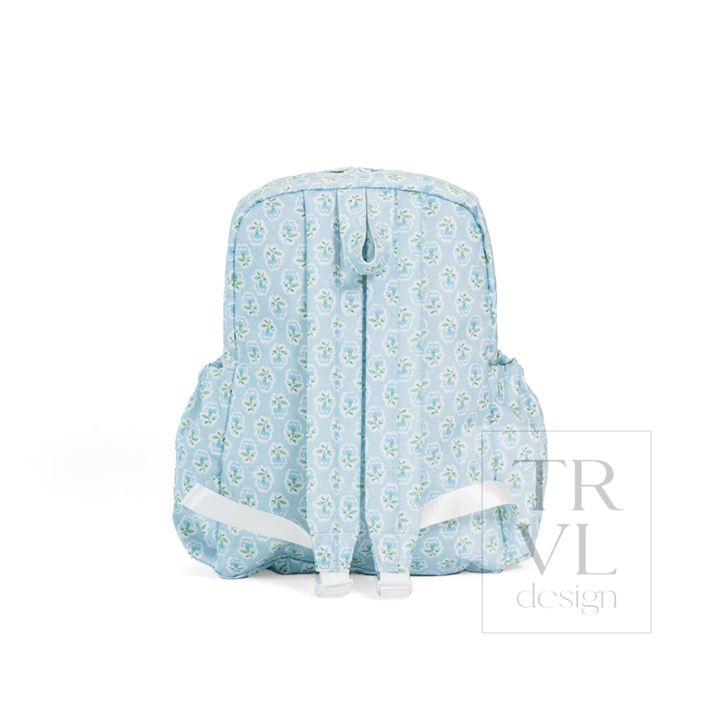 BACKPACKER - BACKPACK PETITE FLEUR BLUE - Backpacks
