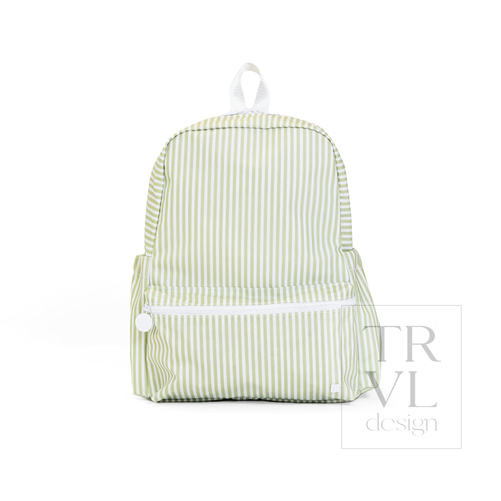 BACKPACKER - BACKPACK PIMLICO STRIPE SAGE - Backpacks