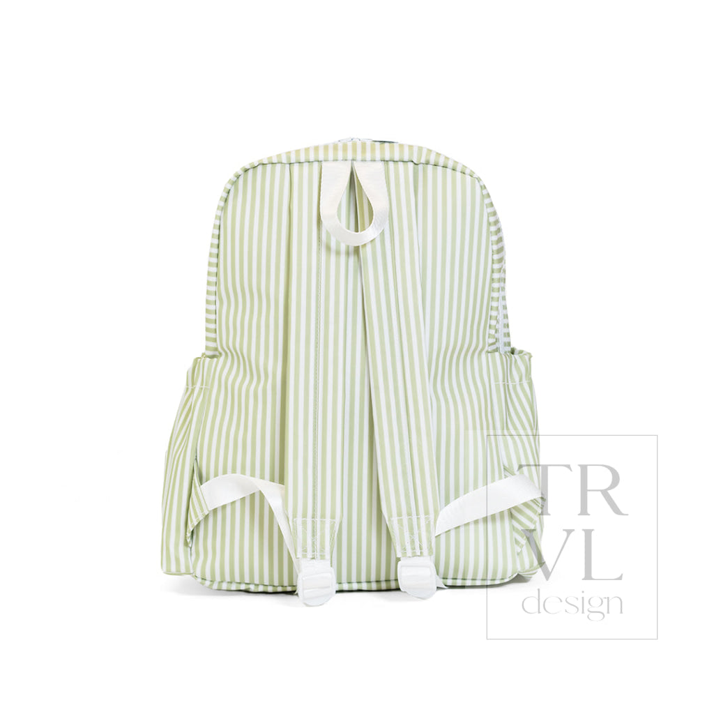 BACKPACKER - BACKPACK PIMLICO STRIPE SAGE - Backpacks