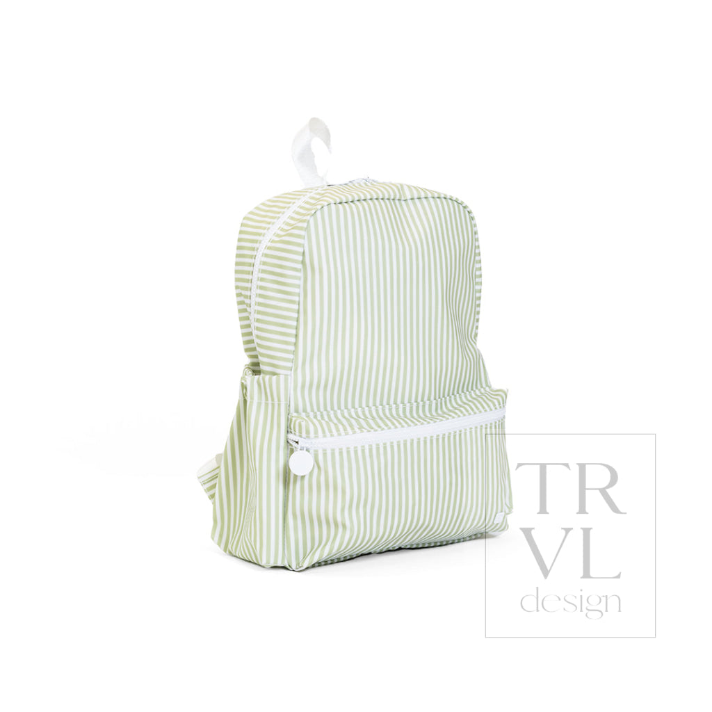 BACKPACKER - BACKPACK PIMLICO STRIPE SAGE - Backpacks