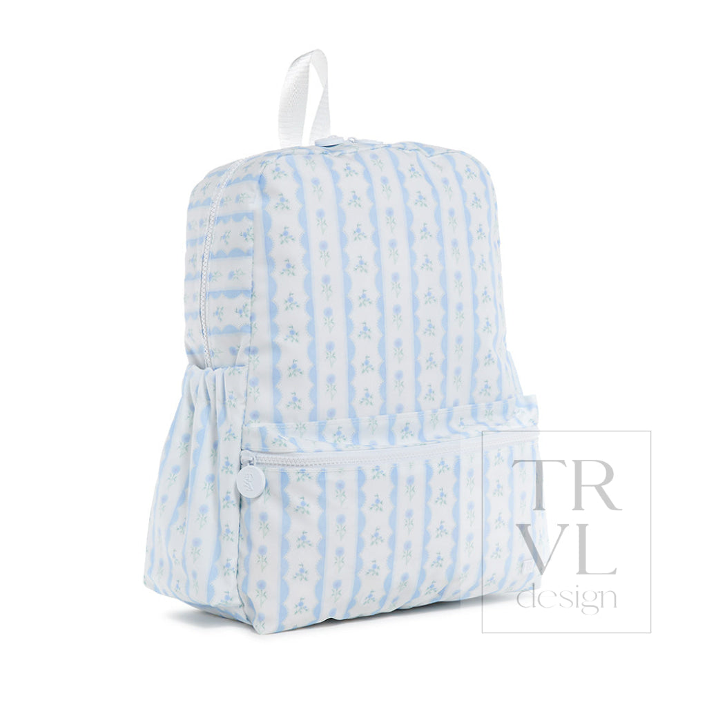 Backpacker - Backpack Ribbon Floral Blue