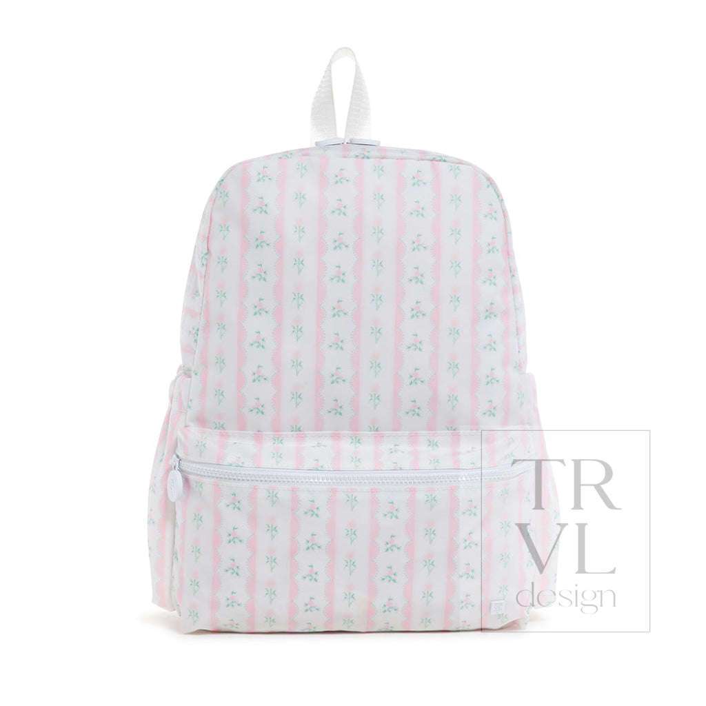 Backpacker - Backpack Ribbon Floral Pink *In Stock