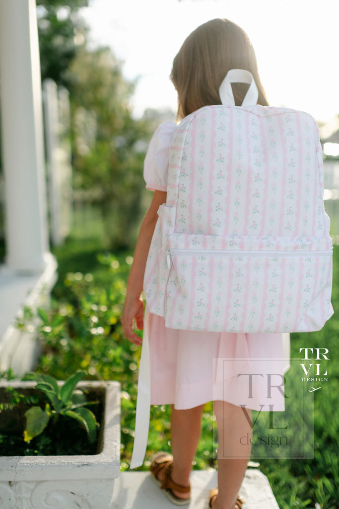 Backpacker - Backpack Ribbon Floral Pink *New! *Pre-Order 8/1