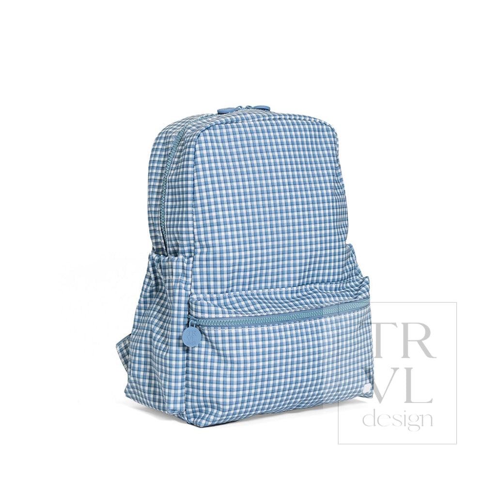 BACKPACKER - BACKPACK RODEO CHECK INDIGO - Backpacks