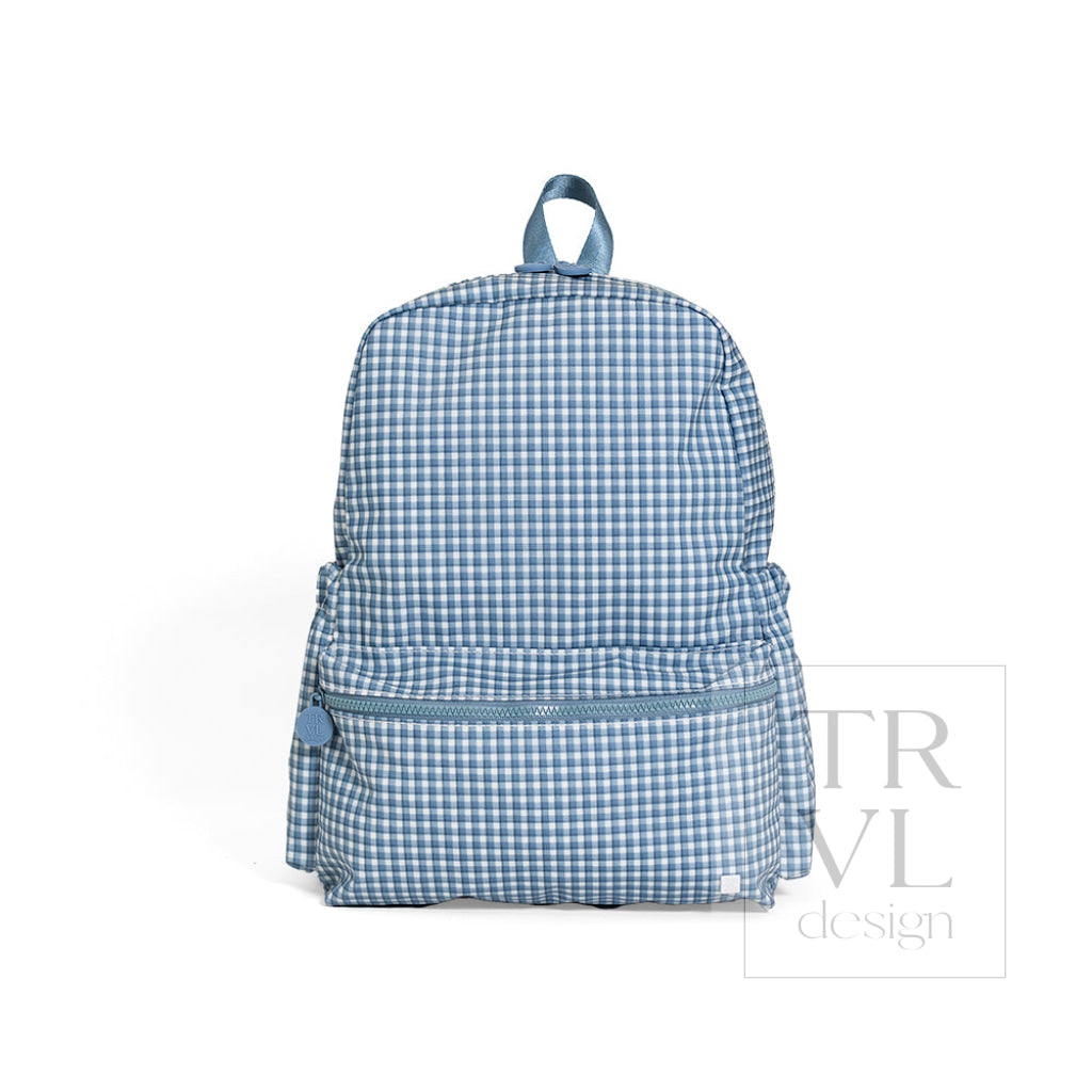 BACKPACKER - BACKPACK RODEO CHECK INDIGO - Backpacks