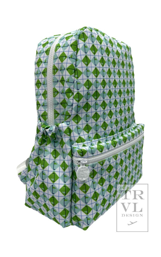 BACKPACKER - BACKPACK TEE TIME AQUA GREEN DIAMOND