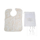 BEST BIB - BUNNY TOILE SAND *2 PC PRE-PACK - Bibs