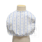 BEST BIB - RIBBON FLORAL BLUE *2 PC PRE-PACK - Bibs