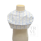 BEST BIB - RIBBON FLORAL BLUE *2 PC PRE-PACK - Bibs