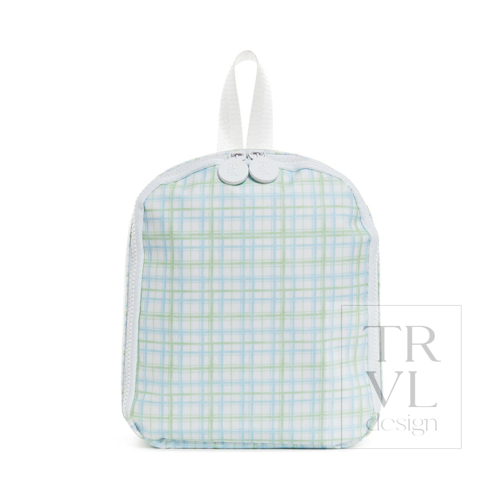 Bring It Lunch Bag - Classic Plaid Green