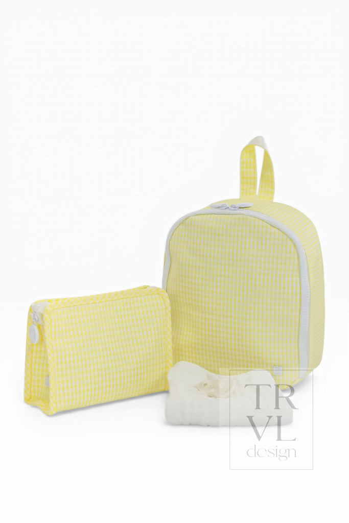 BRING IT Lunch Bag - GINGHAM BUTTERCUP - Lunch Bags