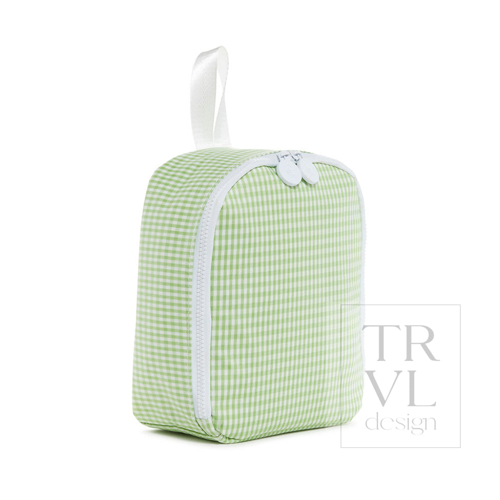 Bring It Lunch Bag - Gingham Leaf2 *New!