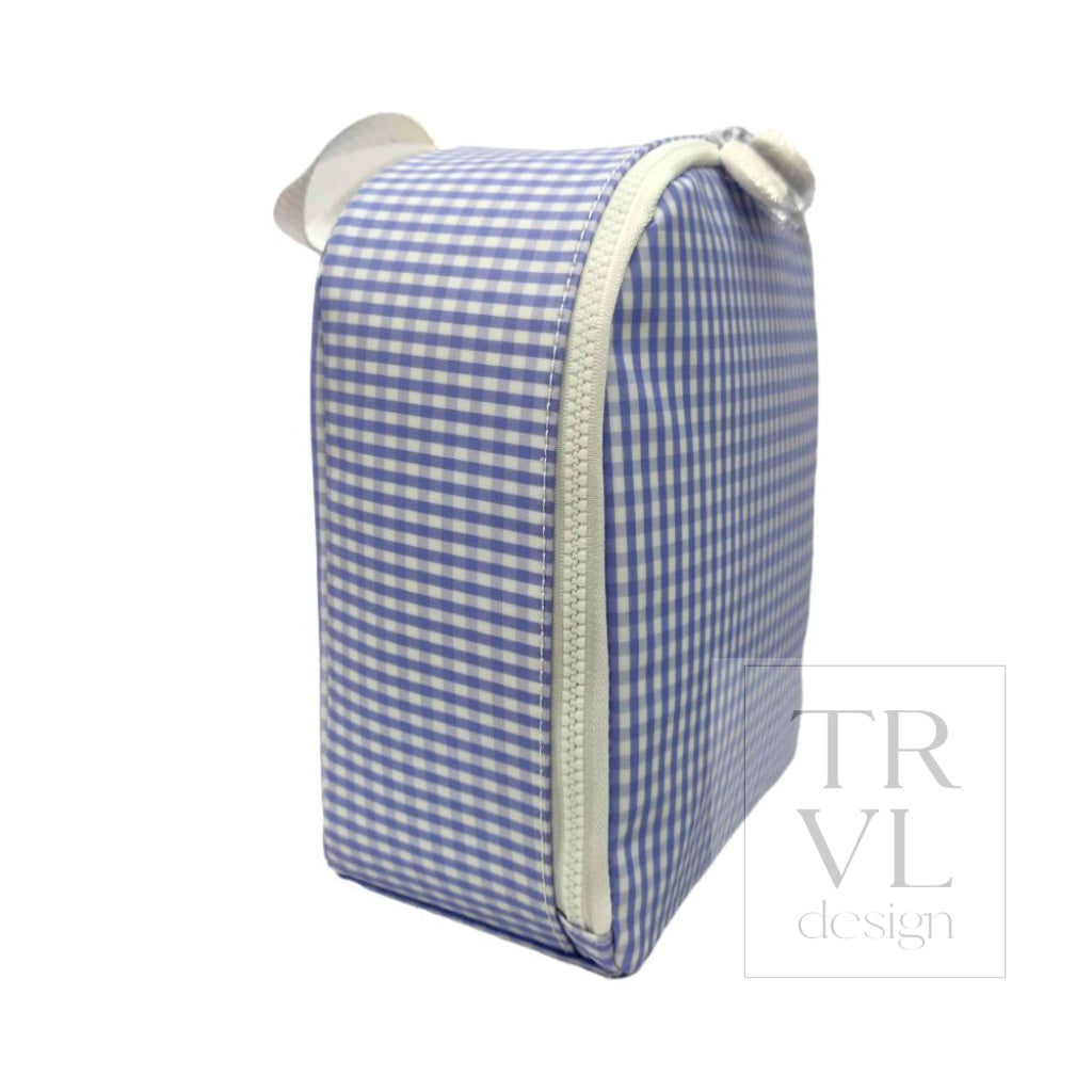 BRING IT Lunch Bag - GINGHAM LILAC