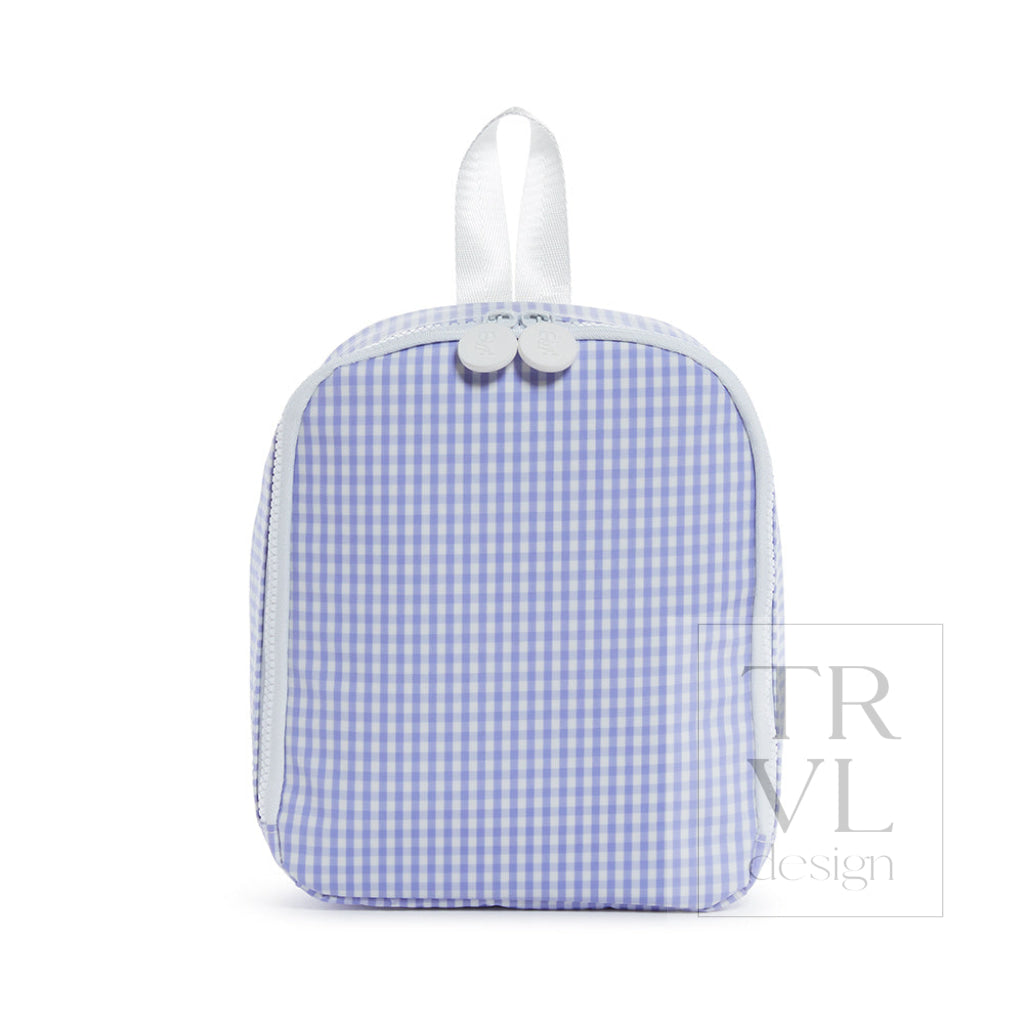 Bring It Lunch Bag - Gingham Lilac *On Special