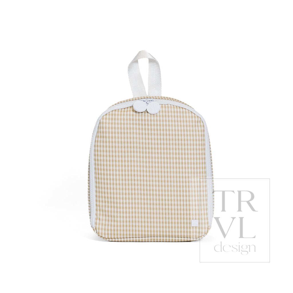 BRING IT Lunch Bag - GINGHAM NEW KHAKI 3 - Lunch Bags