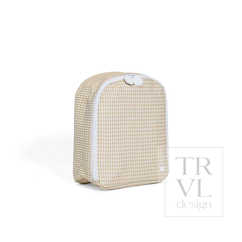 BRING IT Lunch Bag - GINGHAM NEW KHAKI 3 - Lunch Bags