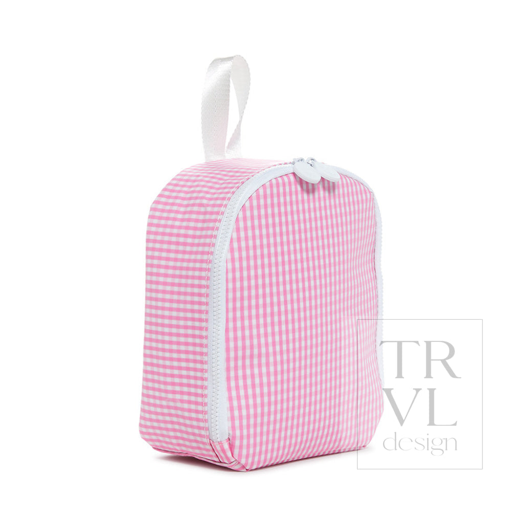Bring It Lunch Bag - Gingham Pink Bags