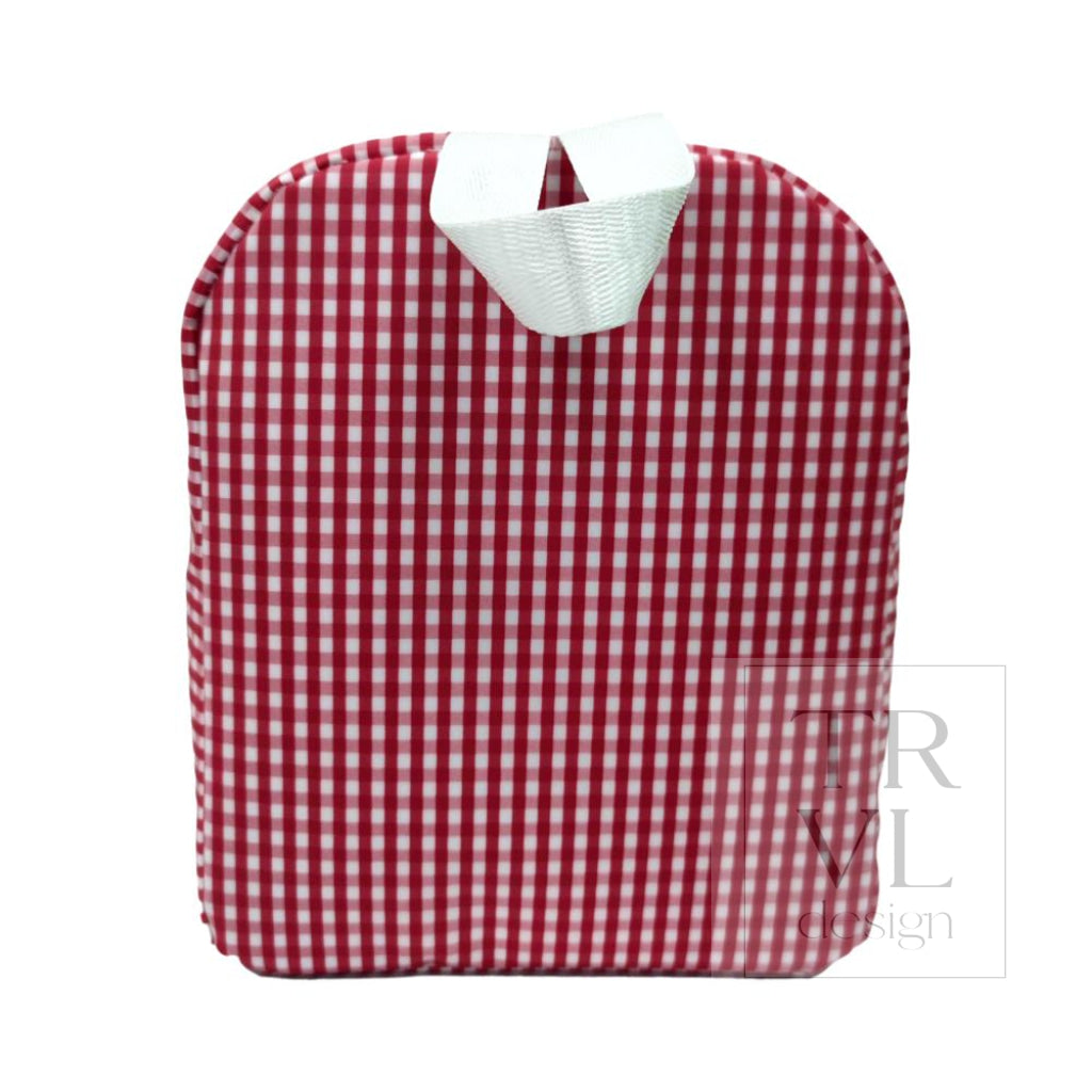 BRING IT Lunch Bag - GINGHAM RED
