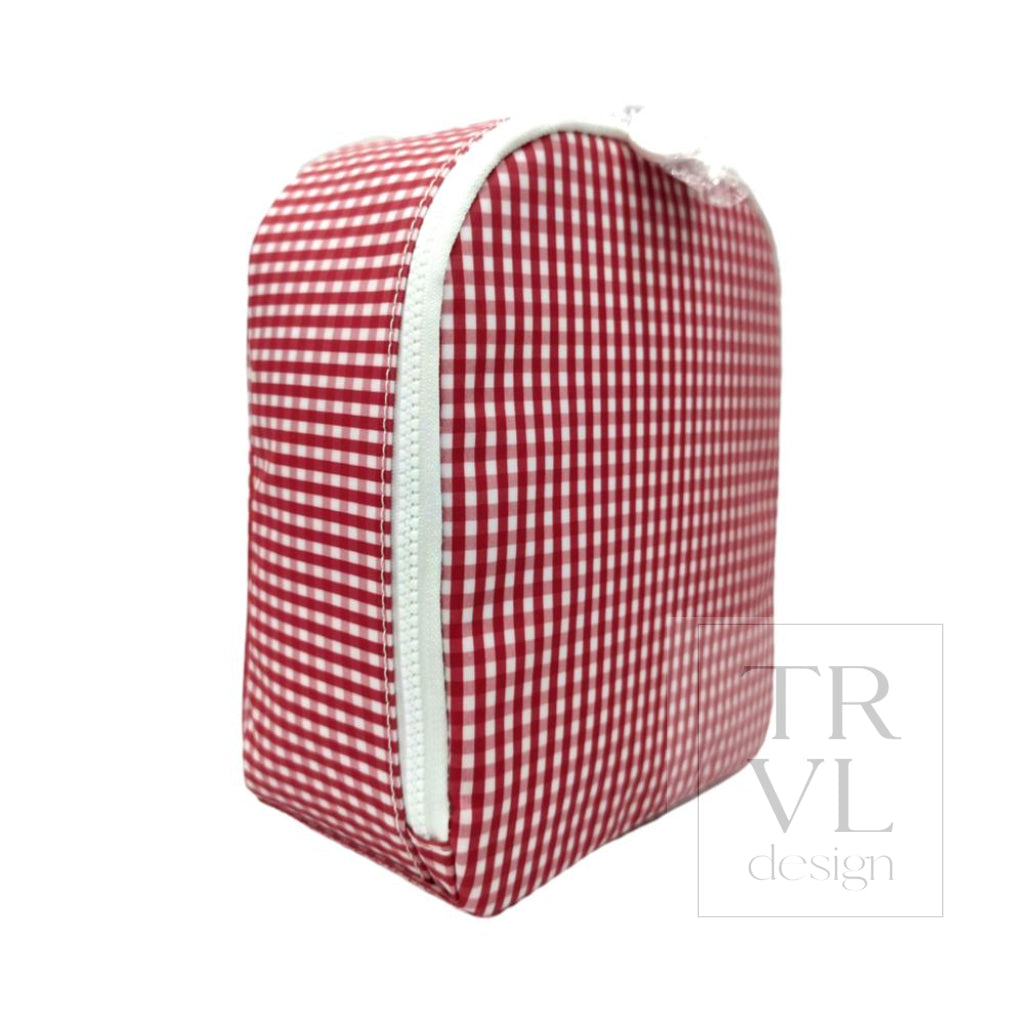 BRING IT Lunch Bag - GINGHAM RED