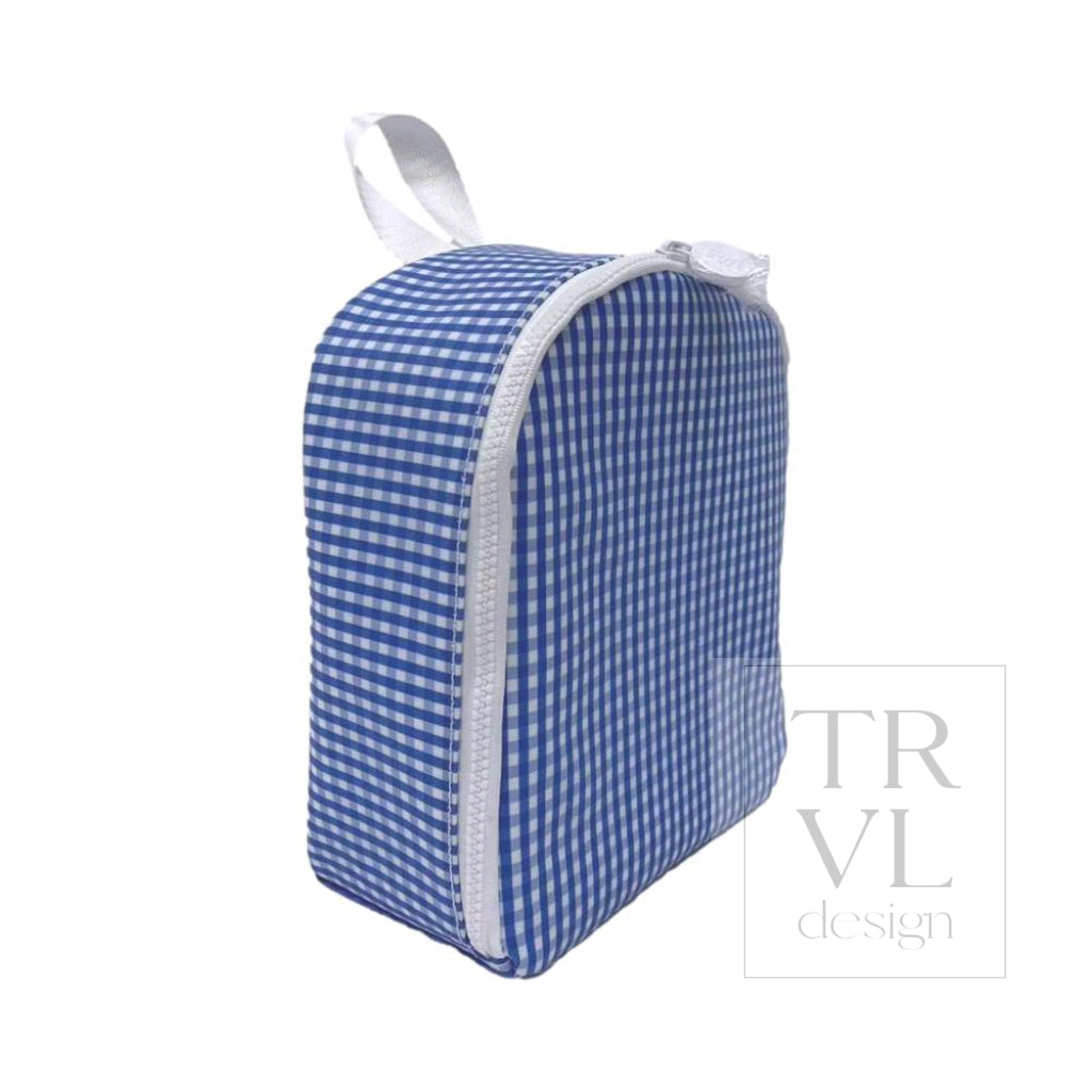 Bring It Lunch Bag - Gingham Royal