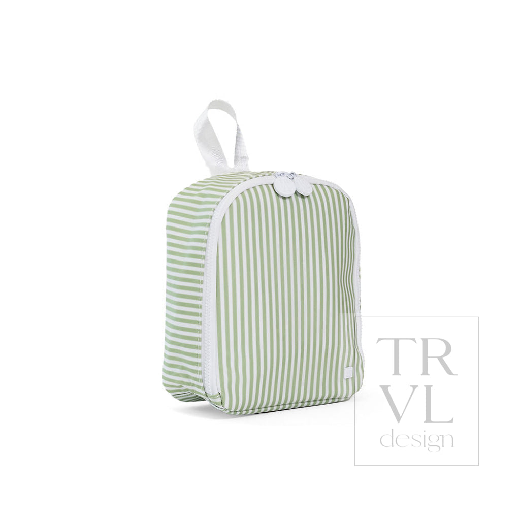 BRING IT Lunch Bag - PIMLICO STRIPE SAGE - Lunch Bags