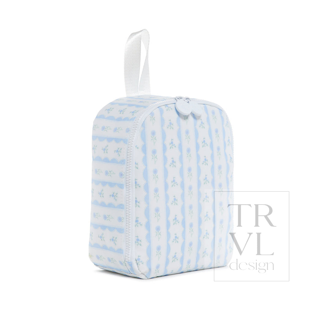 Bring It Lunch Bag - Ribbon Floral Blue Bags