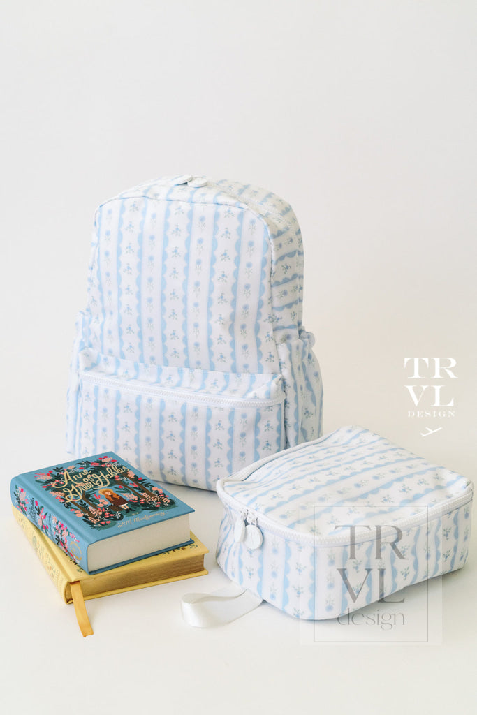 Bring It Lunch Bag - Ribbon Floral Blue *New! *Low Stock