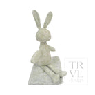 BUN BUN - BUNNY TOILE GREEN *3PC PRE-PACK* - Stuffed Animals