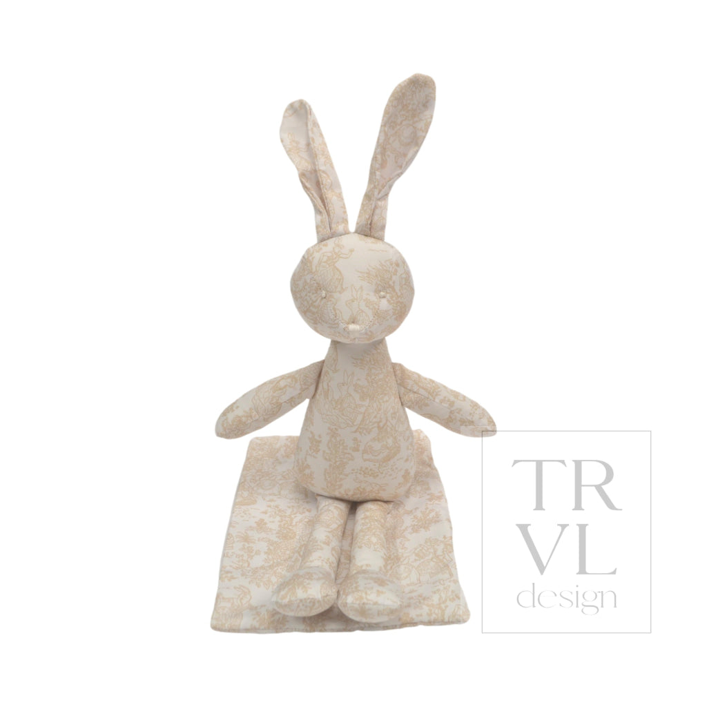 BUN BUN - BUNNY TOILE SAND *3PC PRE-PACK* - Stuffed Animals