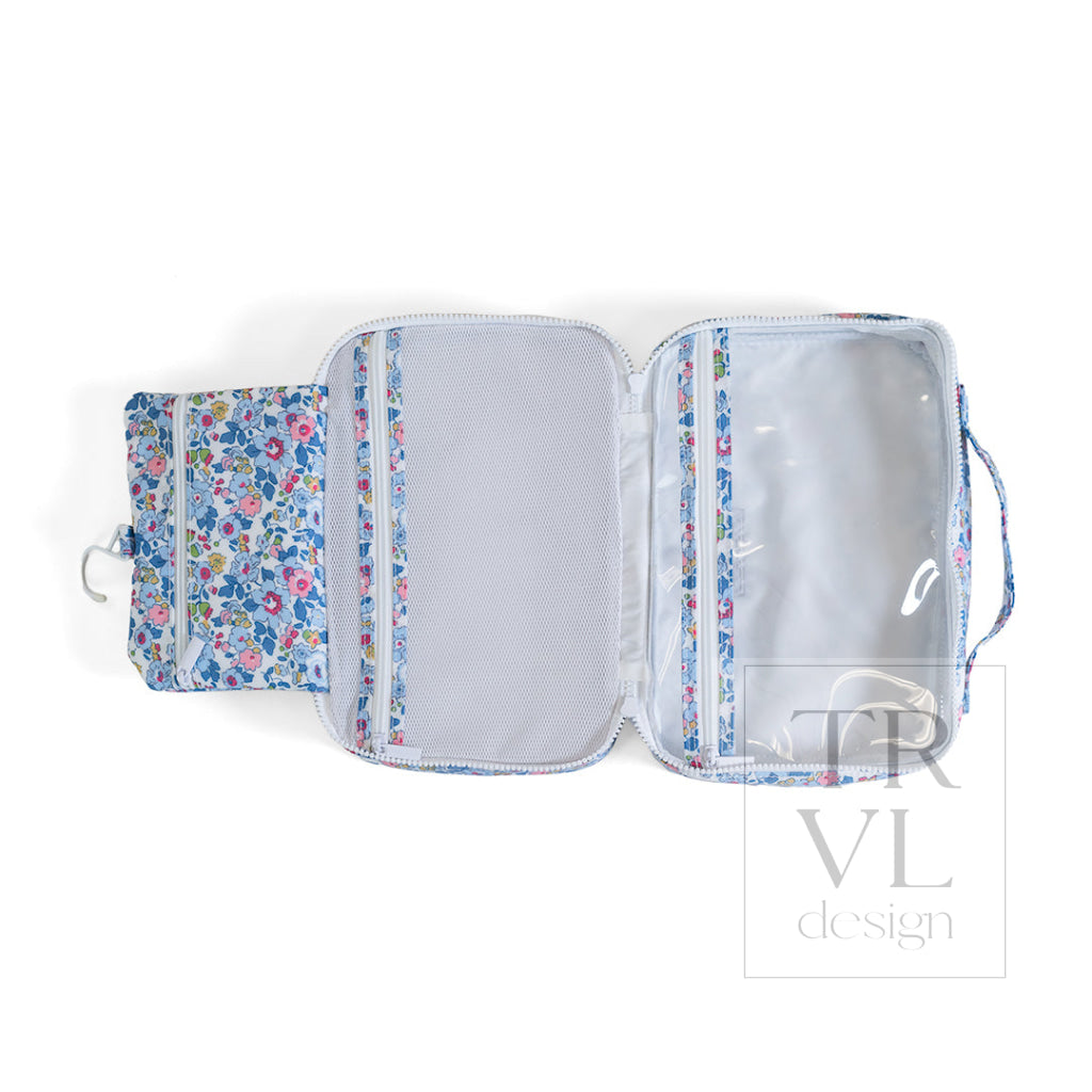 BUNDLE UP2 Hanging Toiletry Bag - BRIDGEHAMPTON FLORAL - Cosmetic & Toiletry Bags