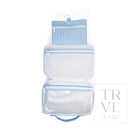 BUNDLE UP2 Hanging Toiletry Bag - PIMLICO STRIPE CHAMBRAY - Cosmetic & Toiletry Bags