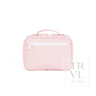 BUNDLE UP2 Hanging Toiletry Bag - PIMLICO STRIPE DUSTY ROSE - Cosmetic & Toiletry Bags