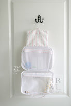 Bundle Up2 Hanging Toiletry Bag - Ribbon Floral Pink *New! *Pre-Order 8/1