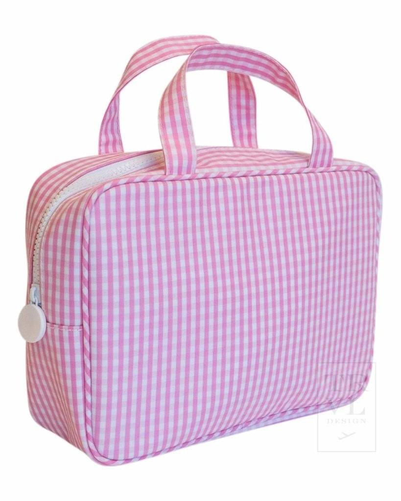 CARRY ON - GINGHAM PINK *TRVL Deal