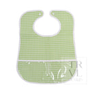 CLEAN UP BIB - GINGHAM LEAF *2 PC PRE-PACK - Bibs