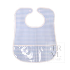 CLEAN UP BIB - GINGHAM MIST *2 PC PRE-PACK - Bibs
