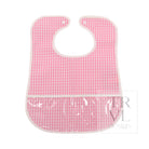 CLEAN UP BIB - GINGHAM PINK *2 PC PRE-PACK - Bibs