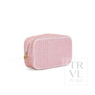 COASTAL STRAW GO GLAM - SHELL - Cosmetic & Toiletry Bags